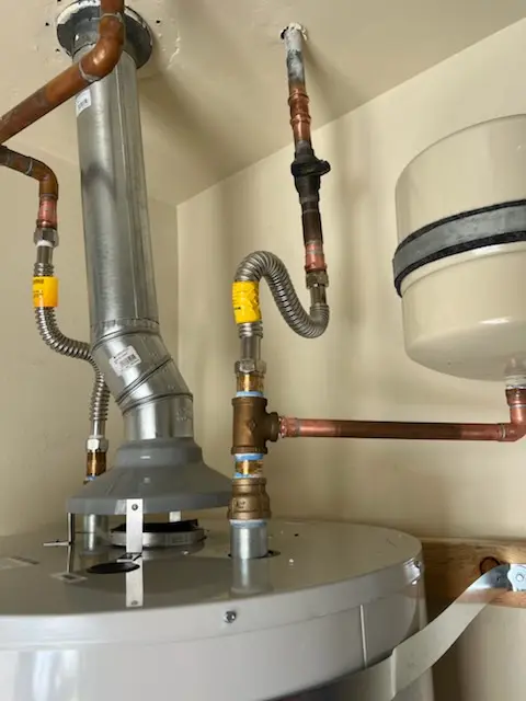 Water heater installation and plumbing repair in Prospect Heights